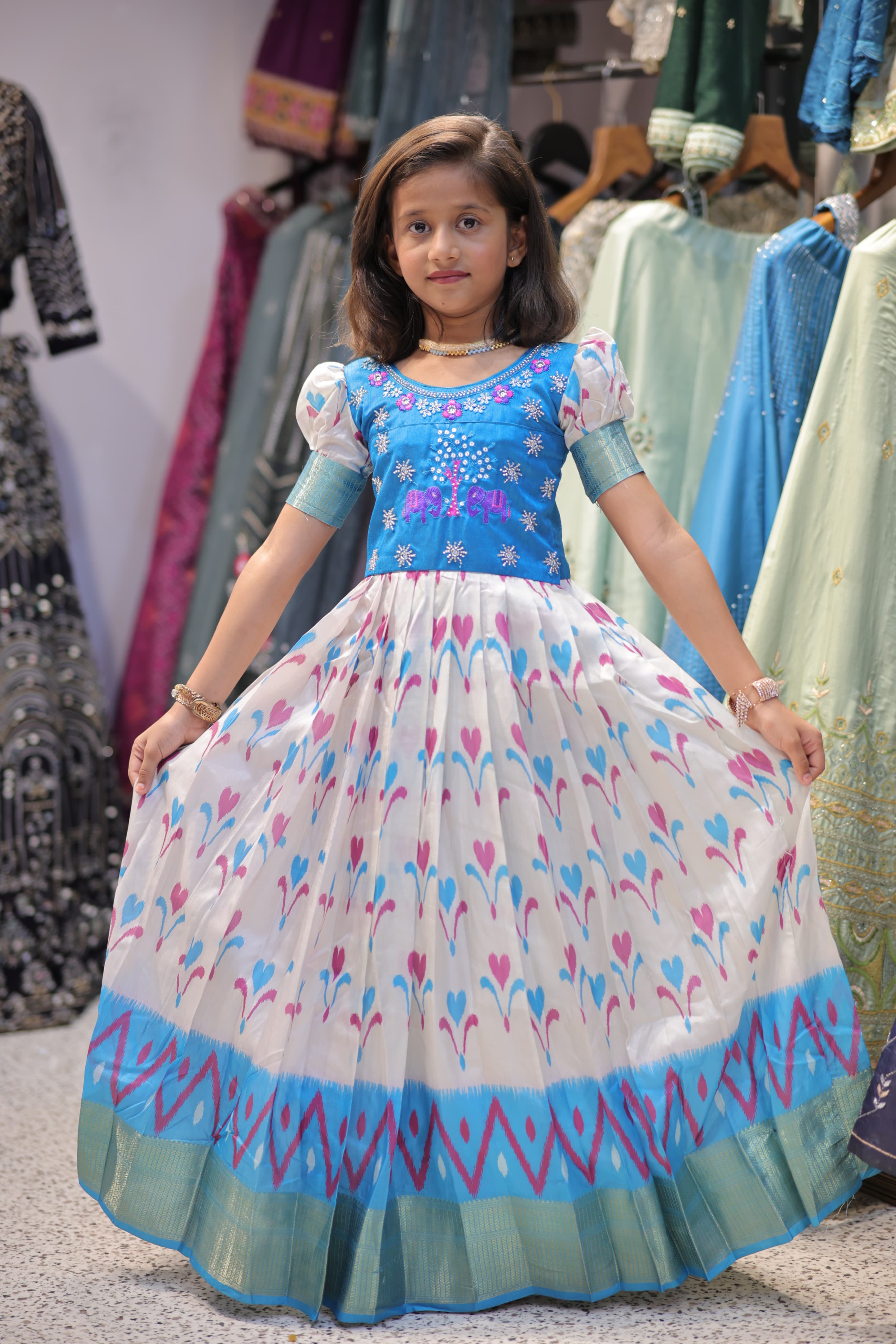 Presenting New Designer Ethnic Kids Collection - Aarvi
