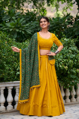 Magestic  Mustard Pure Cotton