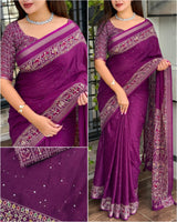 Effortless Elegance Eeets Vibrant Vharm with This Designer Ajrakh Printed Beauty