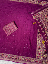 Effortless Elegance Eeets Vibrant Vharm with This Designer Ajrakh Printed Beauty