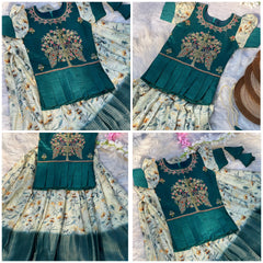 Pongal Desirable Pure Cotton Silk Lehengha Choli